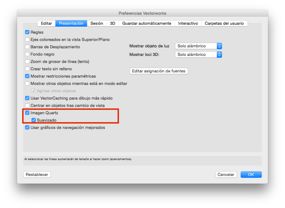Acelerando Vectorworks 3
